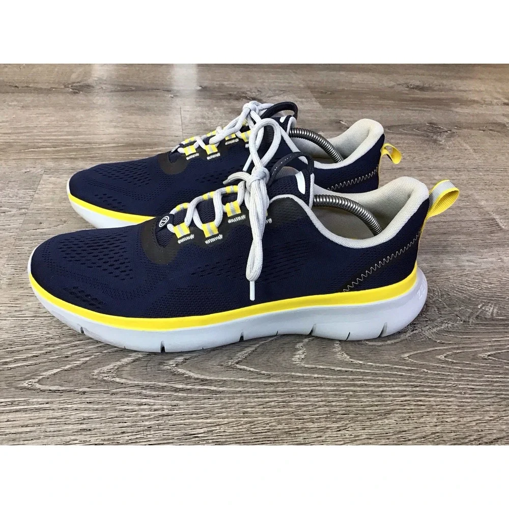 Cole Haan Zerogrand 360 Men's Size 11 Journey Runner Blue Yellow Gray C34346